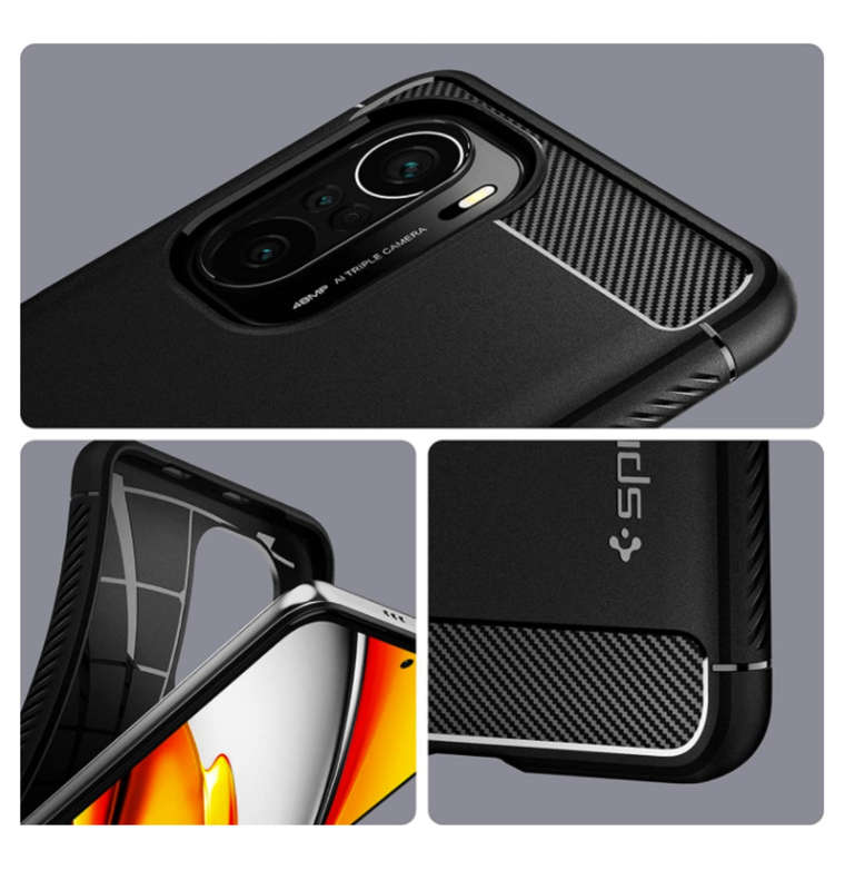 XIAOMI MI 11i PREMIUM RUGGED CASE BLACK | SPIGEN