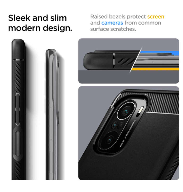 XIAOMI MI 11i PREMIUM RUGGED CASE BLACK | SPIGEN