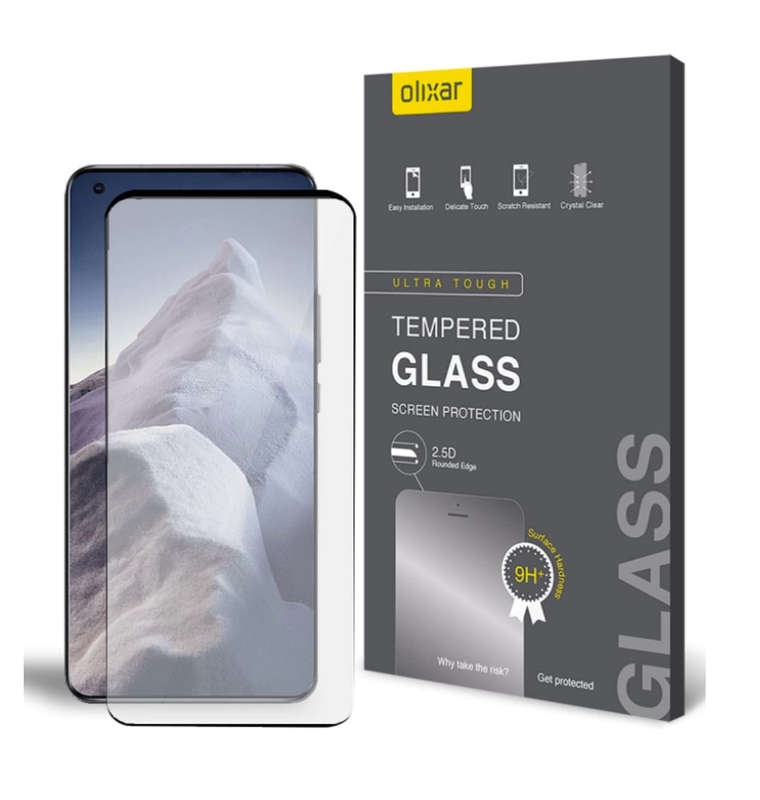 XIAOMI MI 11 ULTRA PREMIUM TEMPERED GLASS SCREEN PROTECTOR | OLIXAR