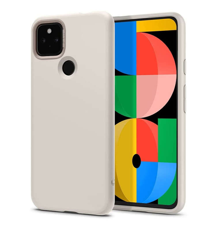 GOOGLE PIXEL 5A 5G PREMIUM SLIM COLOR BRICK CASE STONE | CYRILL