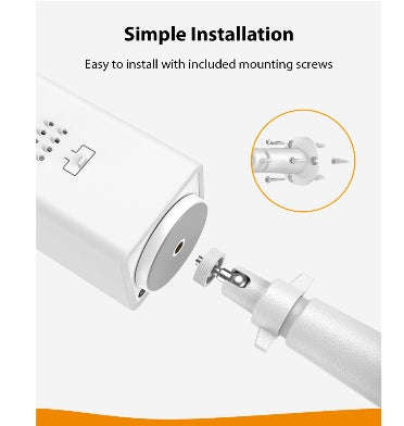 WYZE CAM PAN OUTDOOR WALL MOUNT PROTECTIVE COVER & BRACKET WHITE