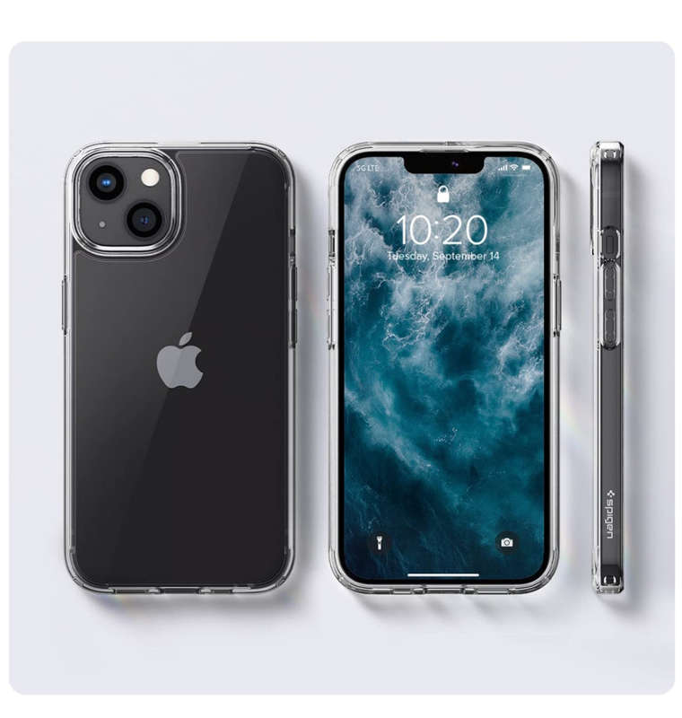 IPHONE 13 MINI PREMIUM ULTRA HYBRID CRYSTAL CASE CLEAR | SPIGEN