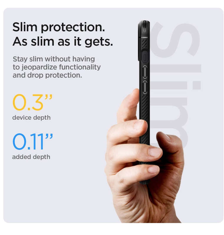 IPHONE 13 PREMIUM RUGGED CASE BLACK | SPIGEN
