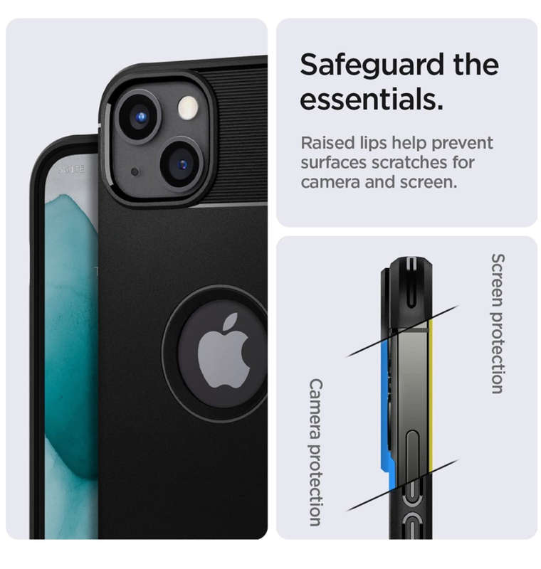 IPHONE 13 PREMIUM RUGGED CASE BLACK | SPIGEN