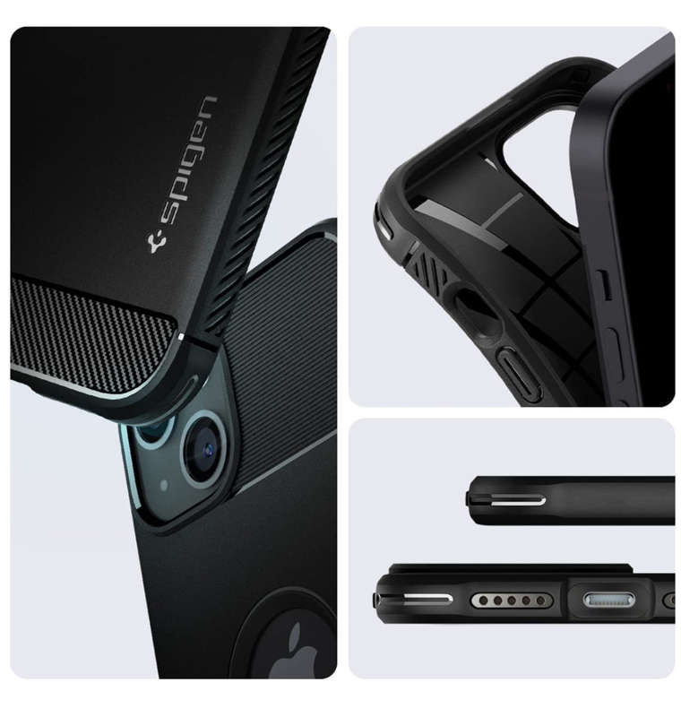 IPHONE 13 PREMIUM RUGGED CASE BLACK | SPIGEN