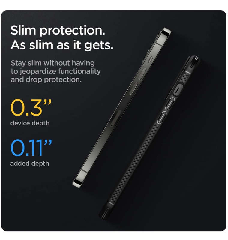 IPHONE 13 PRO PREMIUM RUGGED CASE BLACK | SPIGEN