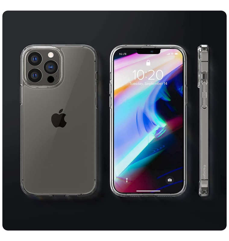 IPHONE 13 PRO PREMIUM ULTRA HYBRID CRYSTAL CASE CLEAR | SPIGEN