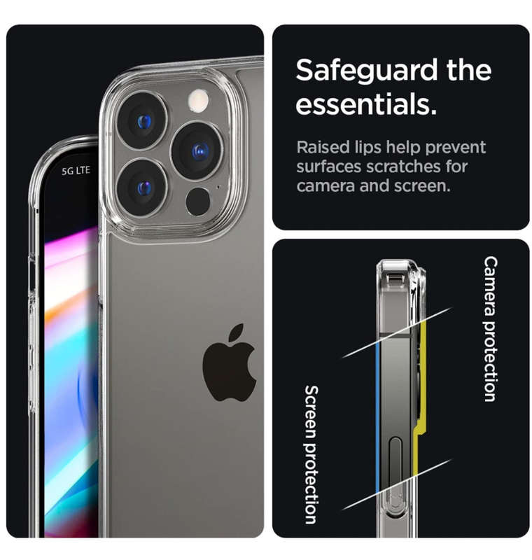 IPHONE 13 PRO MAX PREMIUM ULTRA HYBRID CRYSTAL CASE CLEAR | SPIGEN