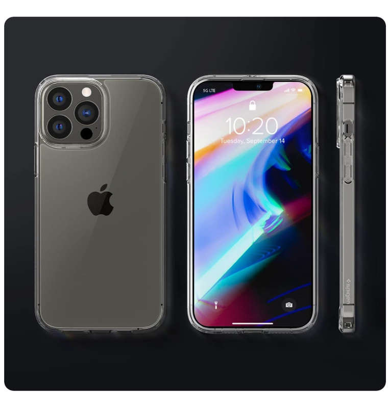IPHONE 13 PRO MAX PREMIUM ULTRA HYBRID CRYSTAL CASE CLEAR | SPIGEN