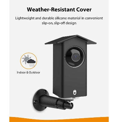 WYZE CAM PAN OUTDOOR WALL MOUNT PROTECTIVE COVER & BRACKET BLACK