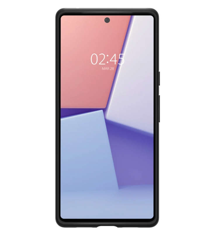 GOOGLE PIXEL 6 PRO PREMIUM SLIM THIN FIT CASE BLACK | SPIGEN