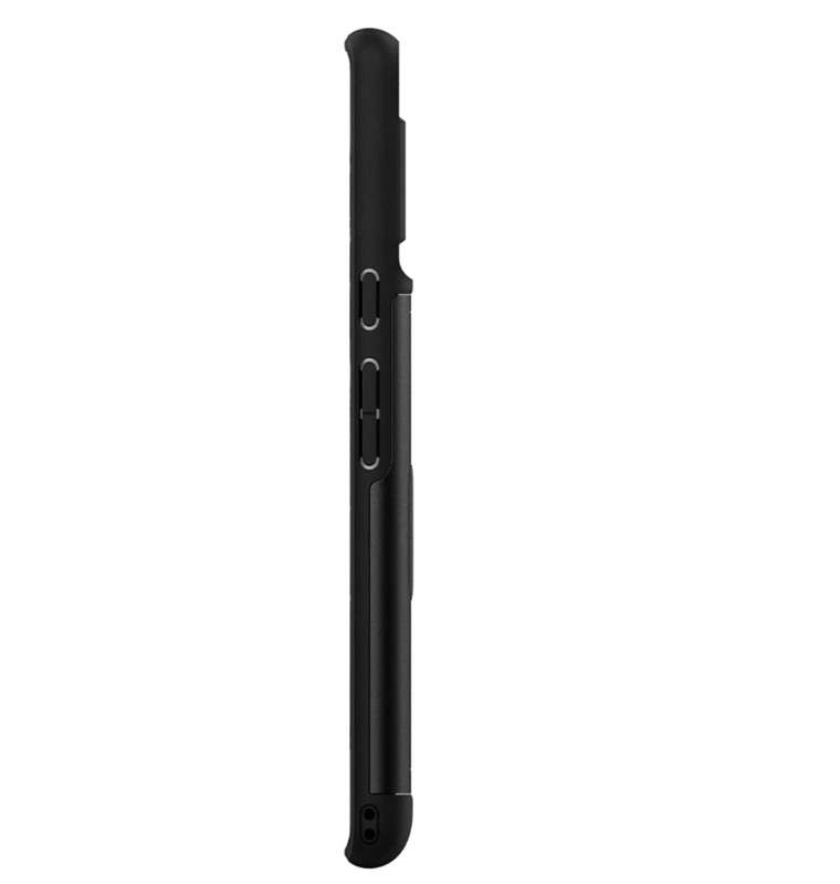 GOOGLE PIXEL 6 PRO PREMIUM SLIM ARMOR CARD CASE BLACK | SPIGEN