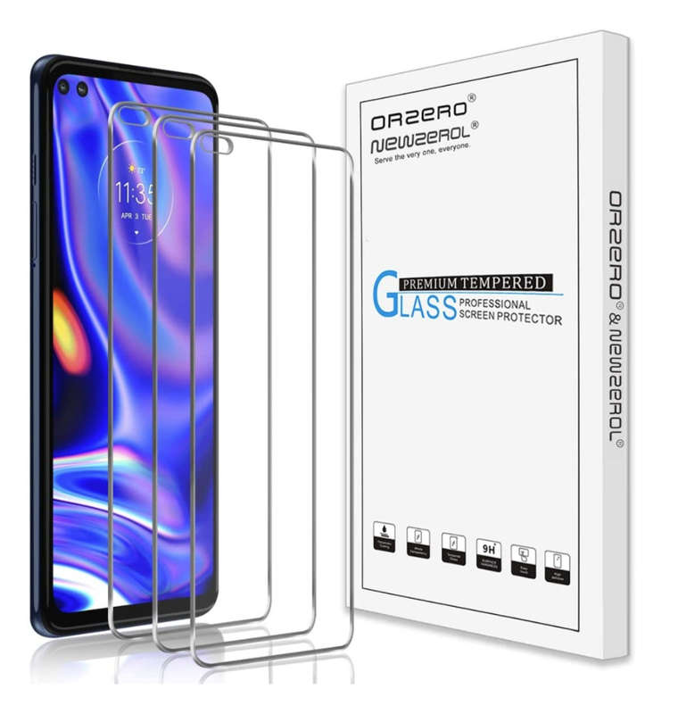 MOTO G 5G PLUS (2021) PREMIUM TEMPERED GLASS SCREEN PROTECTOR 3PK | ORZERO