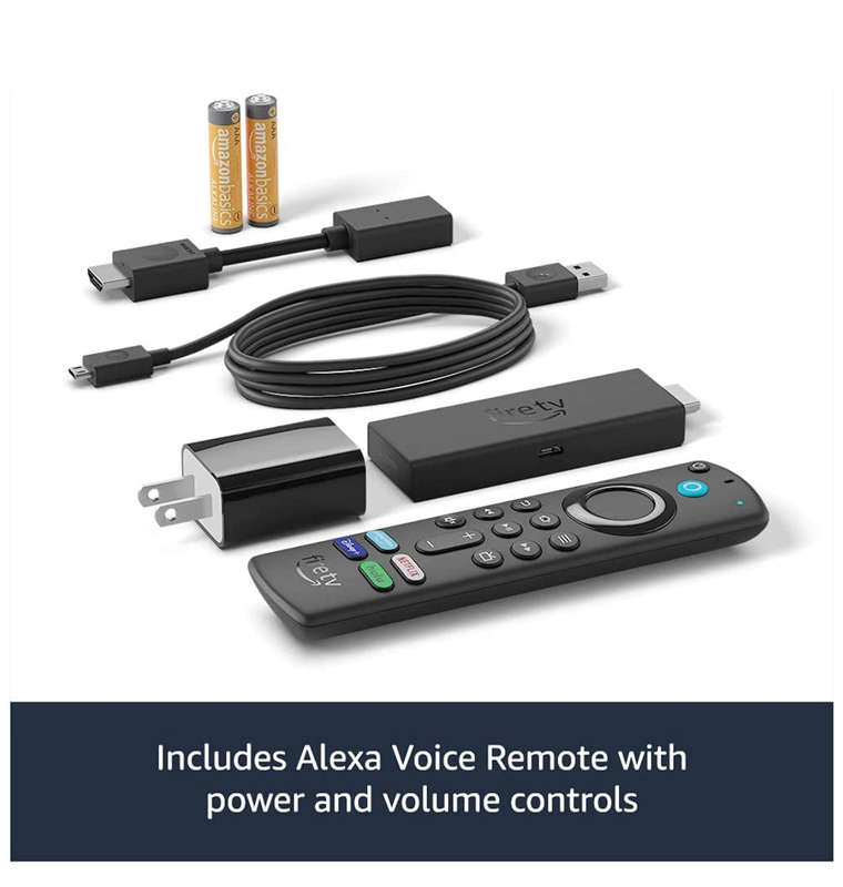 AMAZON FIRE TV STICK 4K MAX (2021) STREAMING MEDIA PLAYER