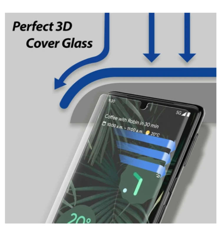 GOOGLE PIXEL 6 PRO TEMPERED GLASS SCREEN PROTECTOR WITH CAMERA FILM PROTECTOR 2PK | WHITESTONE