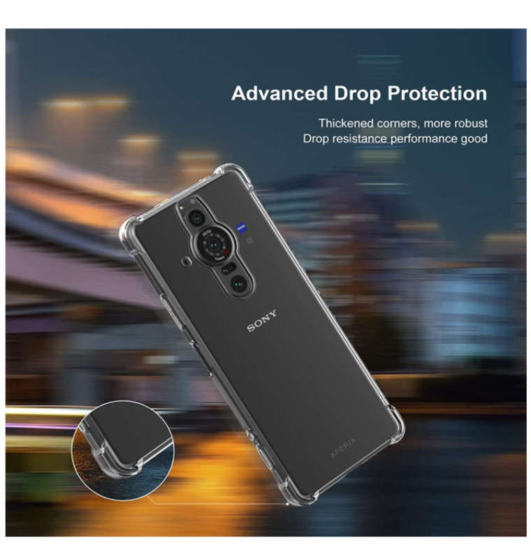 SONY XPERIA PRO-I (2022) PROTECTIVE FLEXIBLE TPU CASE CLEAR
