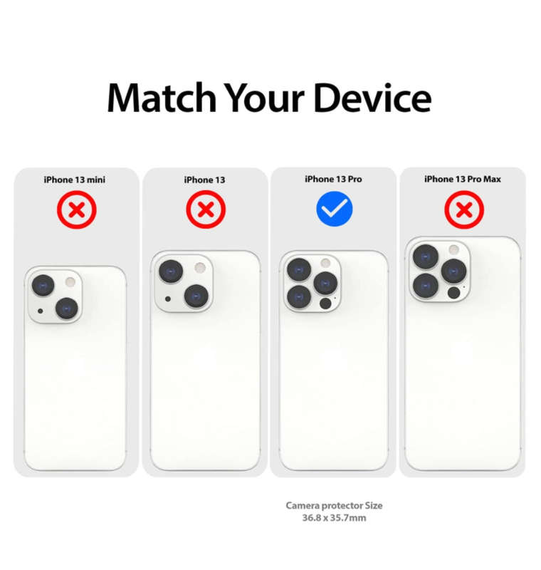 IPHONE 13 PRO PREMIUM TEMPERED GLASS CAMERA PROTECTOR 2PK | WHITESTONE