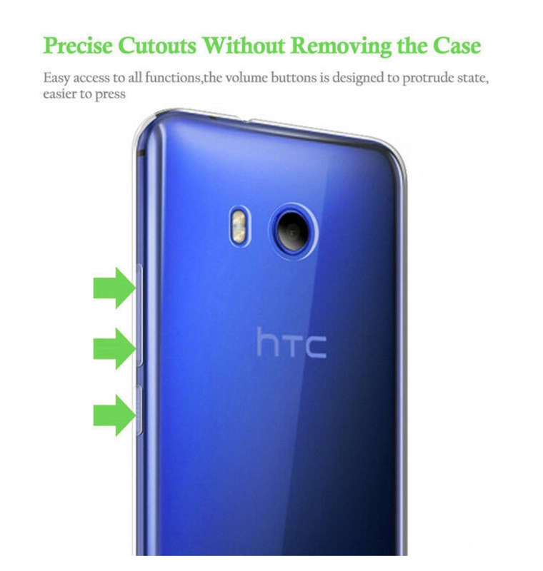 HTC U20 5G (2020) SLIM SOFT SILICONE TPU CASE CLEAR