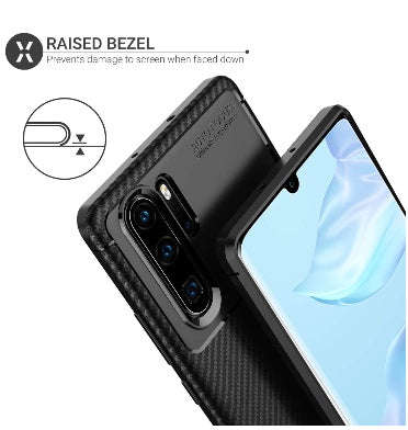 HUAWEI P30 PRO ULTRA SLIM CARBON FIBRE BLACK | OLIXER