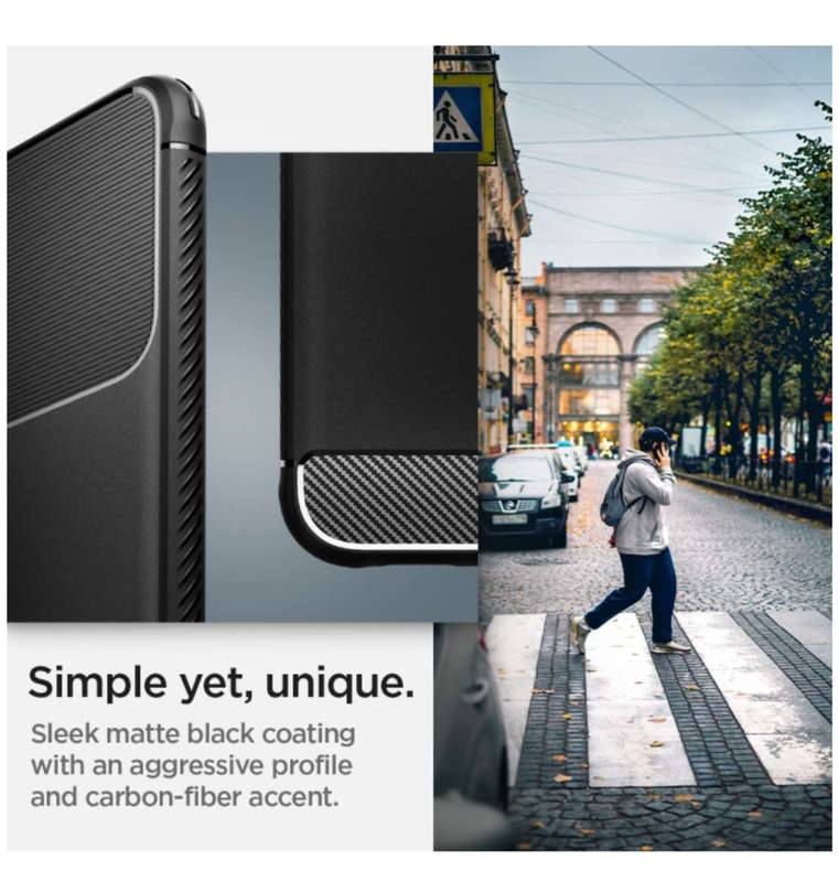 SAMSUNG GALAXY S22+ PREMIUM RUGGED CASE BLACK | SPIGEN