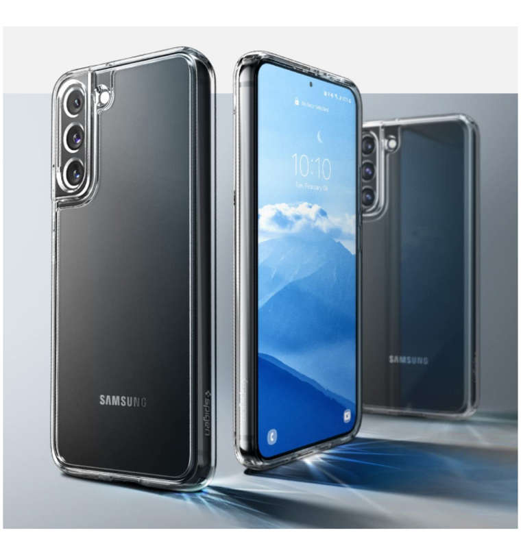SAMSUNG GALAXY S22+ PREMIUM ULTRA HYBRID CRYSTAL CASE CLEAR | SPIGEN