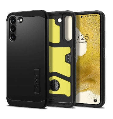 SAMSUNG GALAXY S22 PREMIUM TOUGH ARMOR CASE BLACK | SPIGEN
