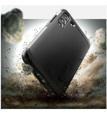SAMSUNG GALAXY S22 PREMIUM TOUGH ARMOR CASE BLACK | SPIGEN
