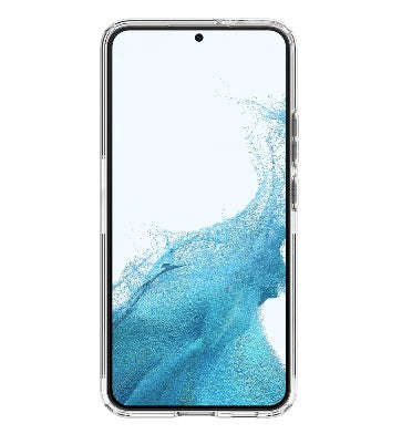 SAMSUNG GALAXY S22+ PREMIUM SLIM ARMOR DUAL SLOT CARD CASE CRYSTAL CLEAR | SPIGEN