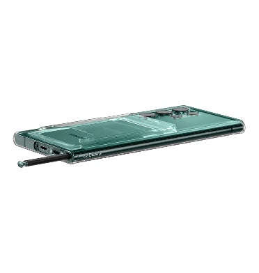 SAMSUNG GALAXY S22 ULTRA PREMIUM SLIM ARMOR DUAL SLOT CARD CASE CRYSTAL CLEAR | SPIGEN