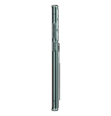 SAMSUNG GALAXY S22 ULTRA PREMIUM SLIM ARMOR DUAL SLOT CARD CASE CRYSTAL CLEAR | SPIGEN