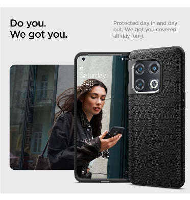 ONEPLUS 10 PRO PREMIUM SLIM LIQUID AIR CASE BLACK | SPIGEN