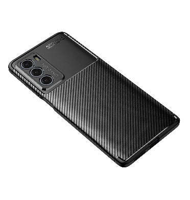 MOTO G200 (2022) PREMIUM CARBON FIBRE TEXTURED CASE CARBON BLACK | CRUZERLITE