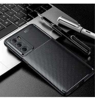 MOTO G200 (2022) PREMIUM CARBON FIBRE TEXTURED CASE CARBON BLACK | CRUZERLITE