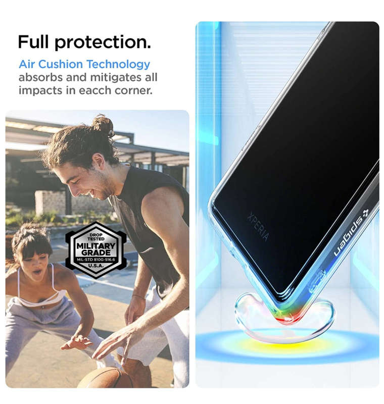 SONY XPERIA 1 IV PREMIUM ULTRA HYBRID CRYSTAL CASE CLEAR | SPIGEN