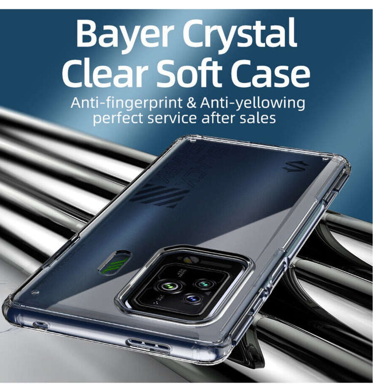 XIAOMI BLACK SHARK 5/5 PRO PROTECTIVE TPU CASE CLEAR