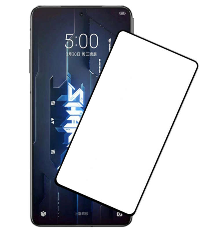 XIAOMI BLACK SHARK 5/5 PRO TEMPERED GLASS SCREEN PROTECTOR BLACK