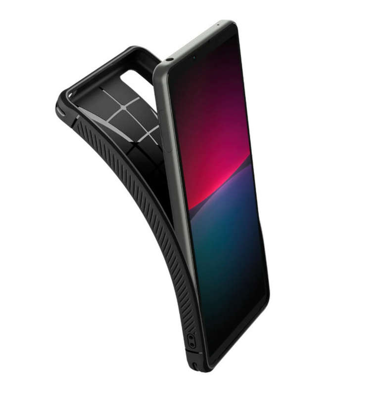 SONY XPERIA 10 IV PREMIUM RUGGED ARMOR CASE BLACK | SPIGEN
