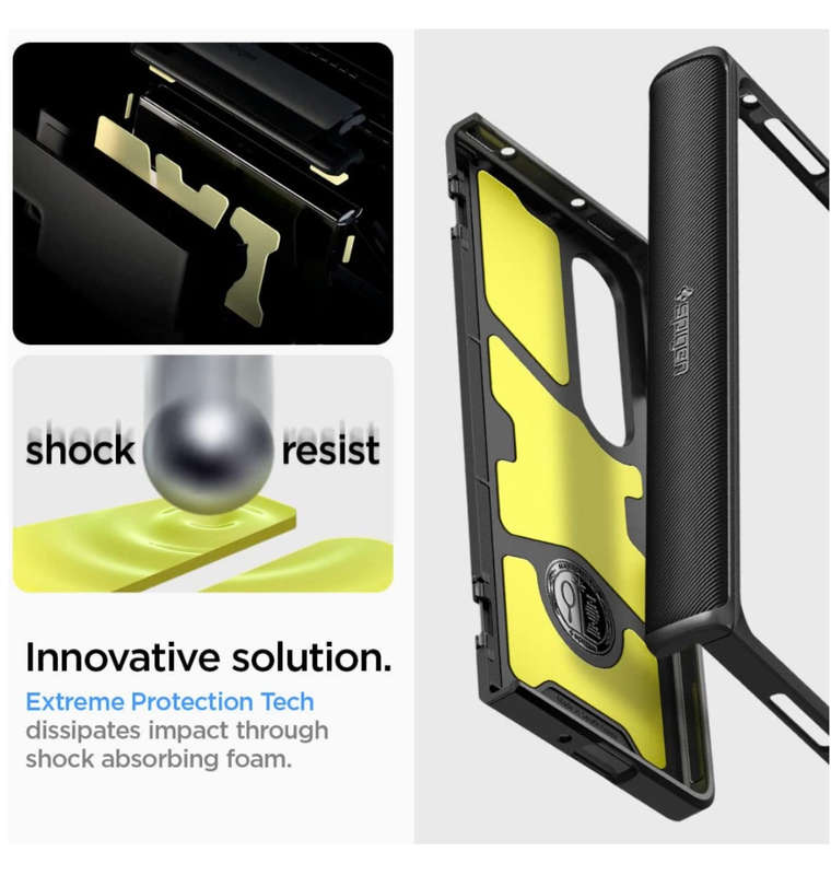 SAMSUNG GALAXY Z FOLD 4 PREMIUM SLIM ARMOR PRO CASE BLACK | SPIGEN
