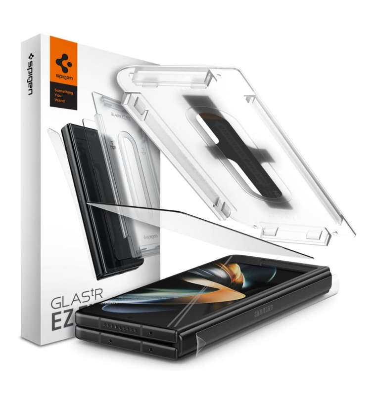 SAMSUNG GALAXY Z FOLD 4 PREMIUM TEMPERED GLASS SCREEN PROTECTOR | SPIGEN