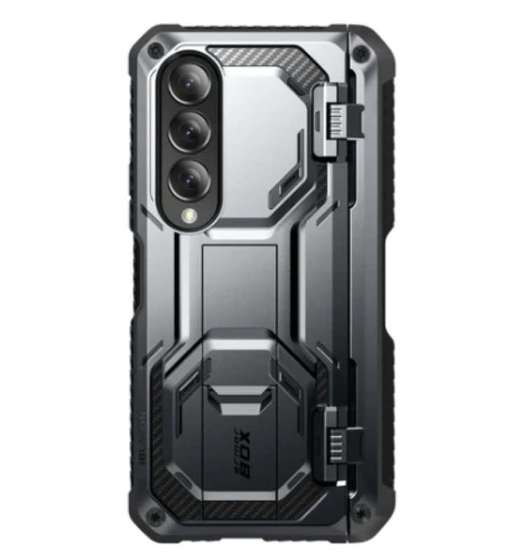 SAMSUNG GALAXY Z FOLD 4 PREMIUM FULL BODY ARMORBOX PROTECTIVE BUMPER CASE BLACK | I-BLASON