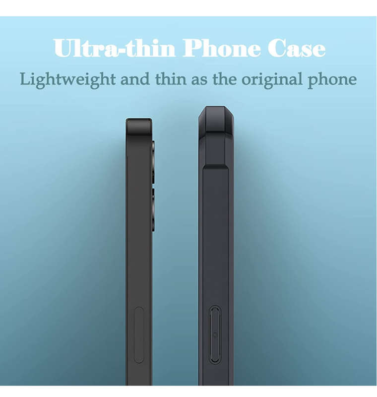 NOTHING PHONE (1) PREMIUM SLIM FIT TPU MAGSAFE BUMPER CASE BLACK/CLEAR