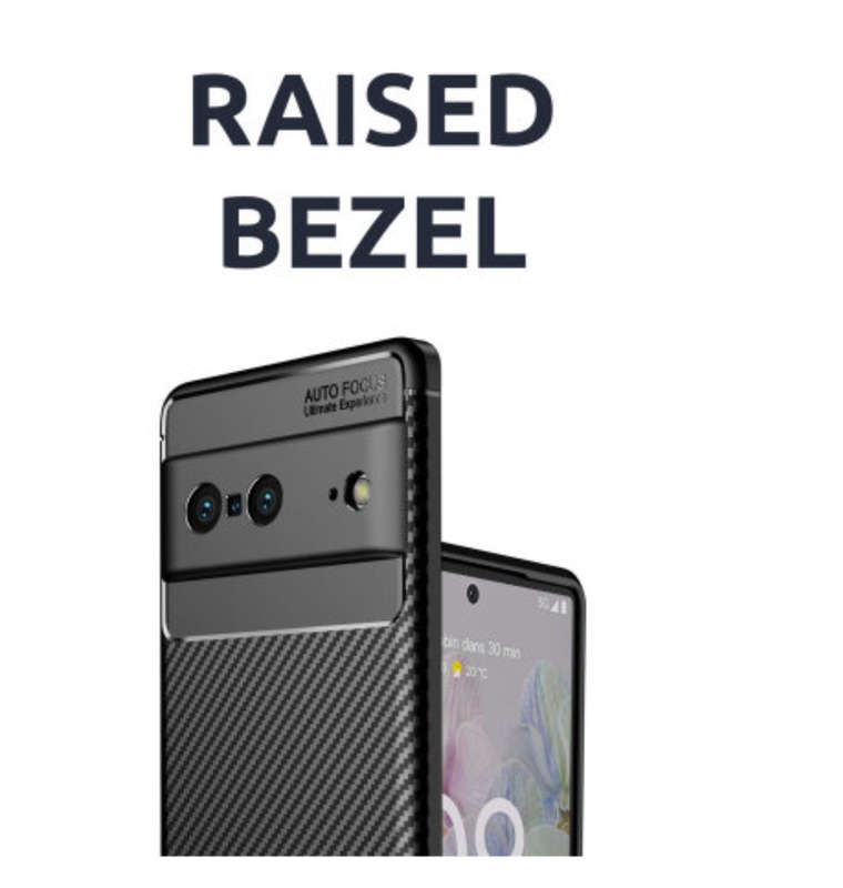 GOOGLE PIXEL 7 PREMIUM SLIM CARBON FIBRE CASE BLACK | OLIXAR