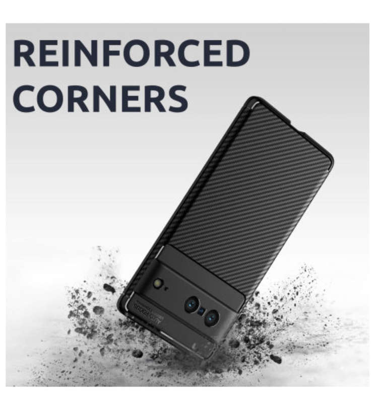 GOOGLE PIXEL 7 PREMIUM SLIM CARBON FIBRE CASE BLACK | OLIXAR
