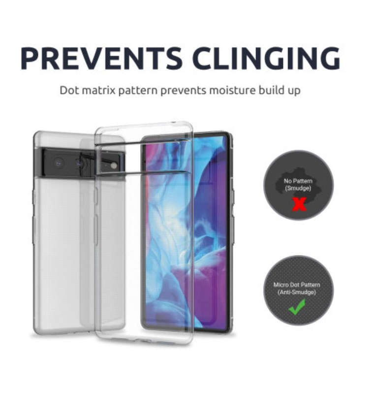 GOOGLE PIXEL 7 ULTRA SLIM TRANSPARENT CASE CLEAR | OLIXAR
