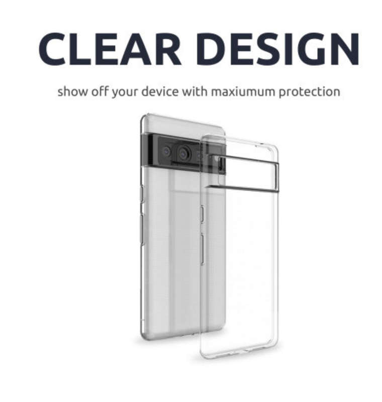 GOOGLE PIXEL 7 PRO ULTRA SLIM TRANSPARENT CASE CLEAR | OLIXAR