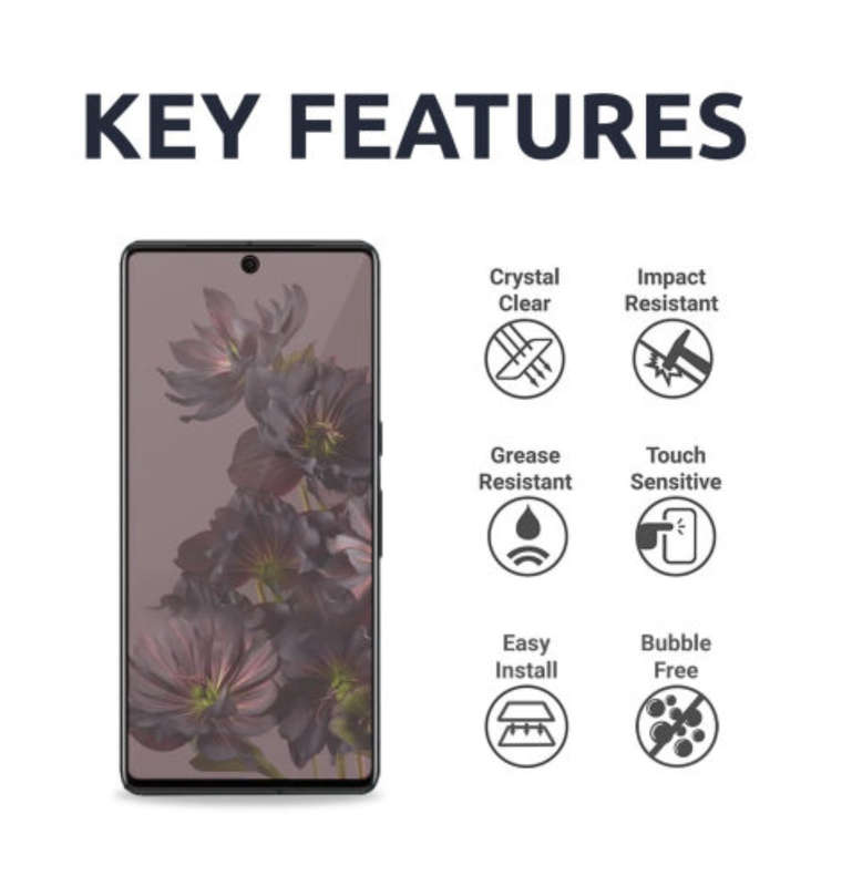 GOOGLE PIXEL 7 PRO PREMIUM TEMPERED GLASS SCREEN PROTECTOR | OLIXAR