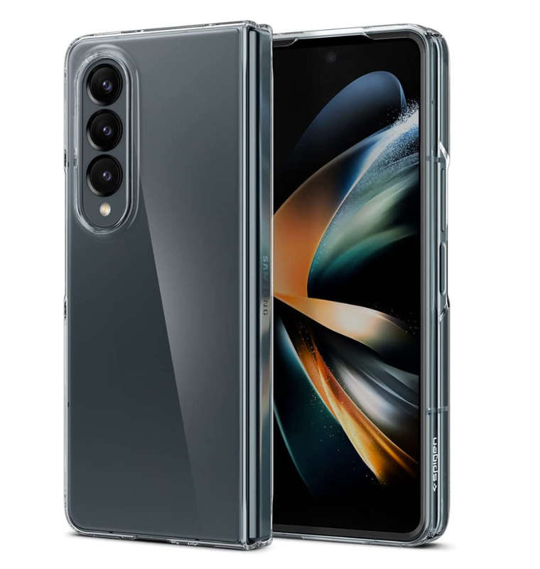 SAMSUNG GALAXY Z FOLD 4 PREMIUM AIRSKIN CASE CRYSTAL CLEAR | SPIGEN