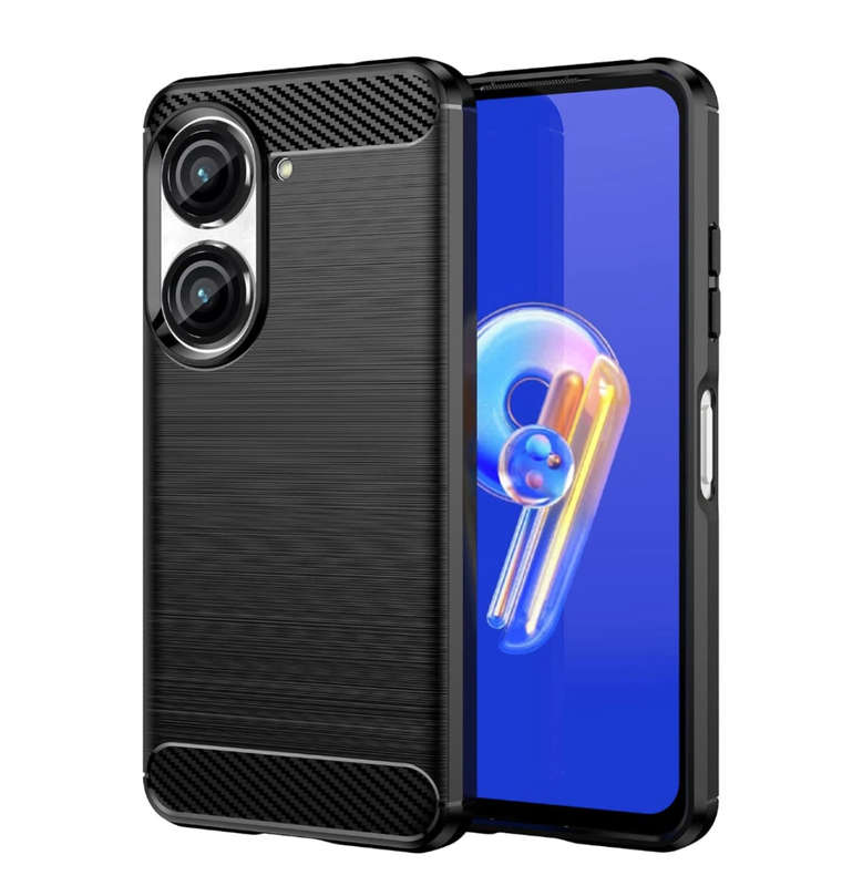ASUS ZENFONE 9 PREMIUM CARBON FIBRE TEXTURED CASE BLACK | CRUZERLITE