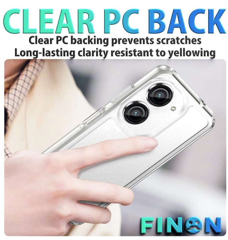 ASUS ZENFONE 9 HYBRID TPU PROTECTIVE CASE CLEAR | FINON