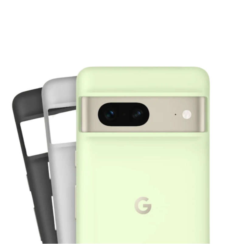 GOOGLE PIXEL 7 SOFT SHELL CASE CHALK